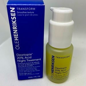 Brand new Dewtopia 20% acid night treatment by Ole Henriksen
